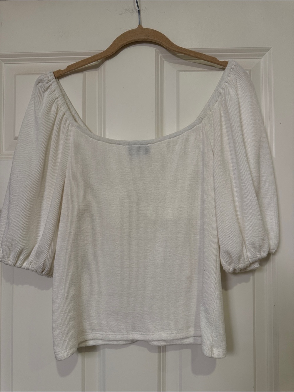 Veronica M Terry Cloth Ribbed Top - Picture 4 of 4